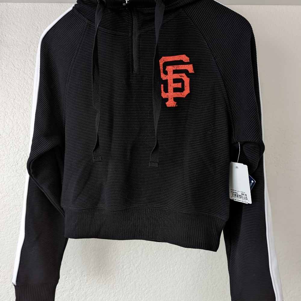 San Francisco Giants women crop hoodie